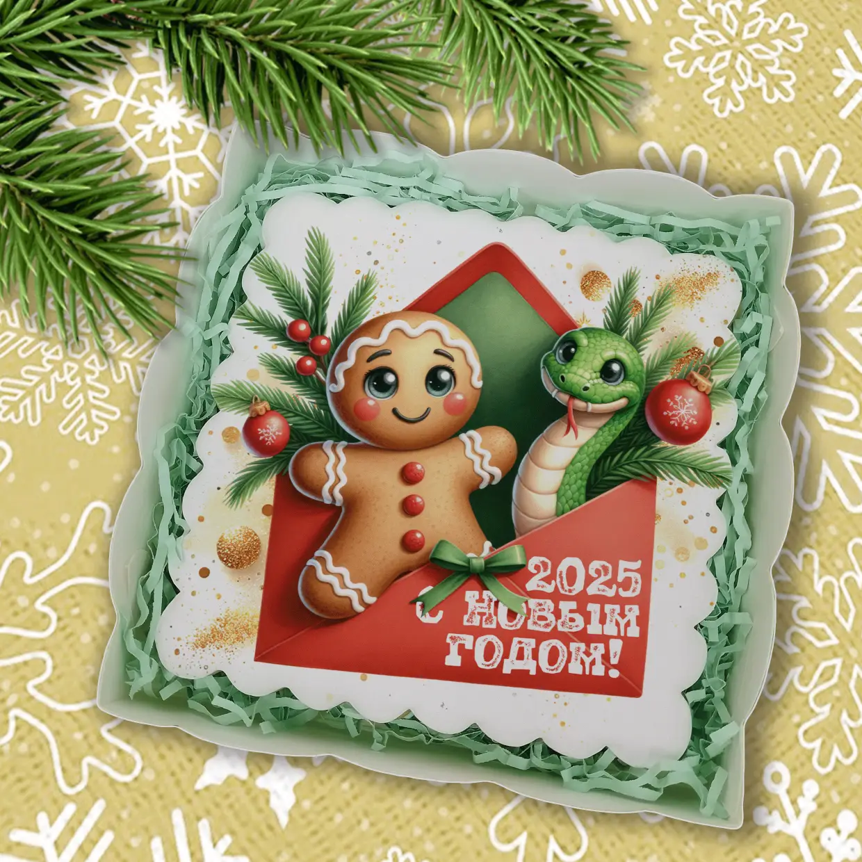 Новый Год 2025 (10-10 (Конверт))